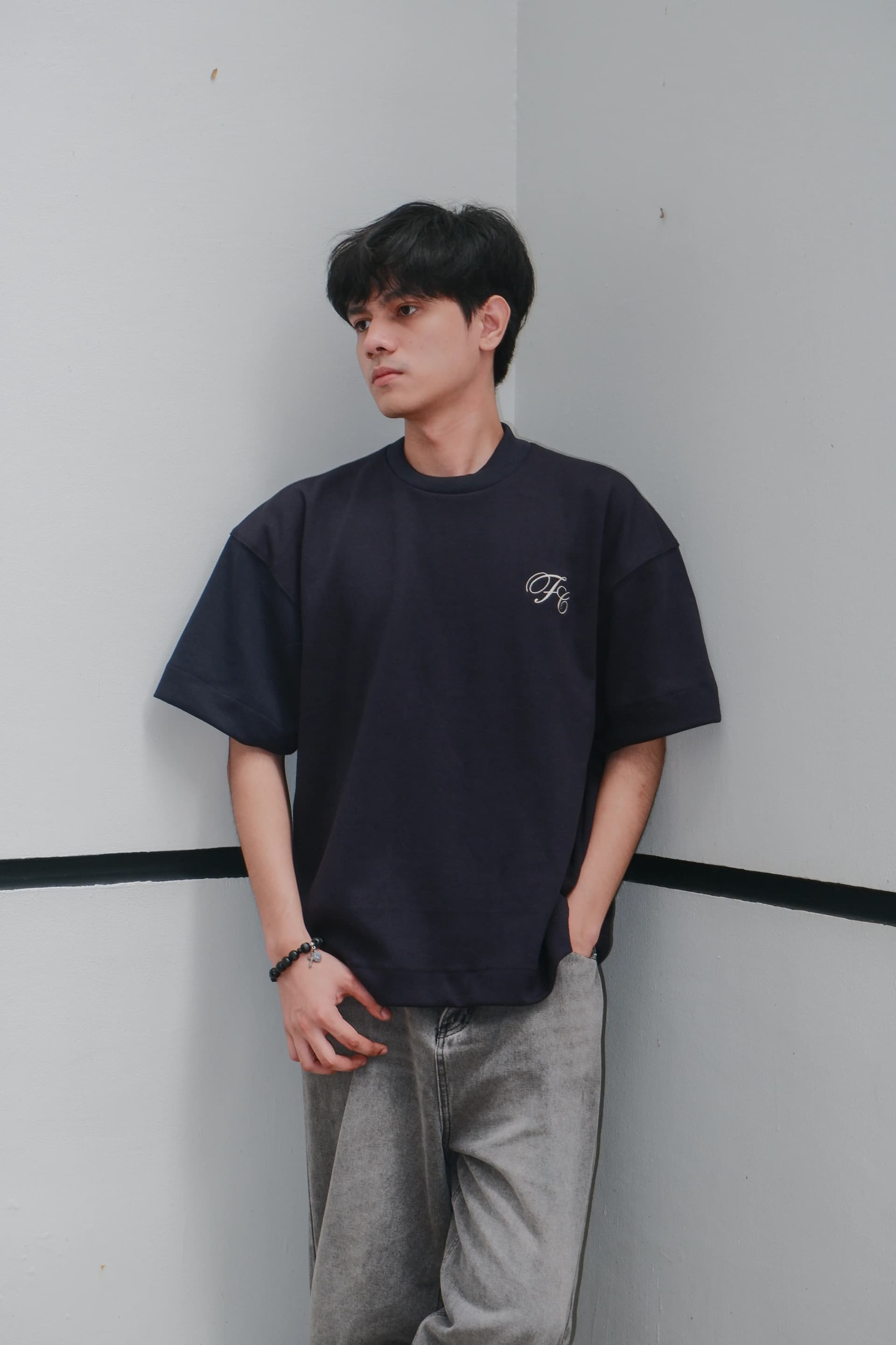 Navy Blue Shirt